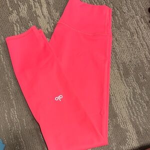 ALO Yoga Kids Vibrant Pink Leggings